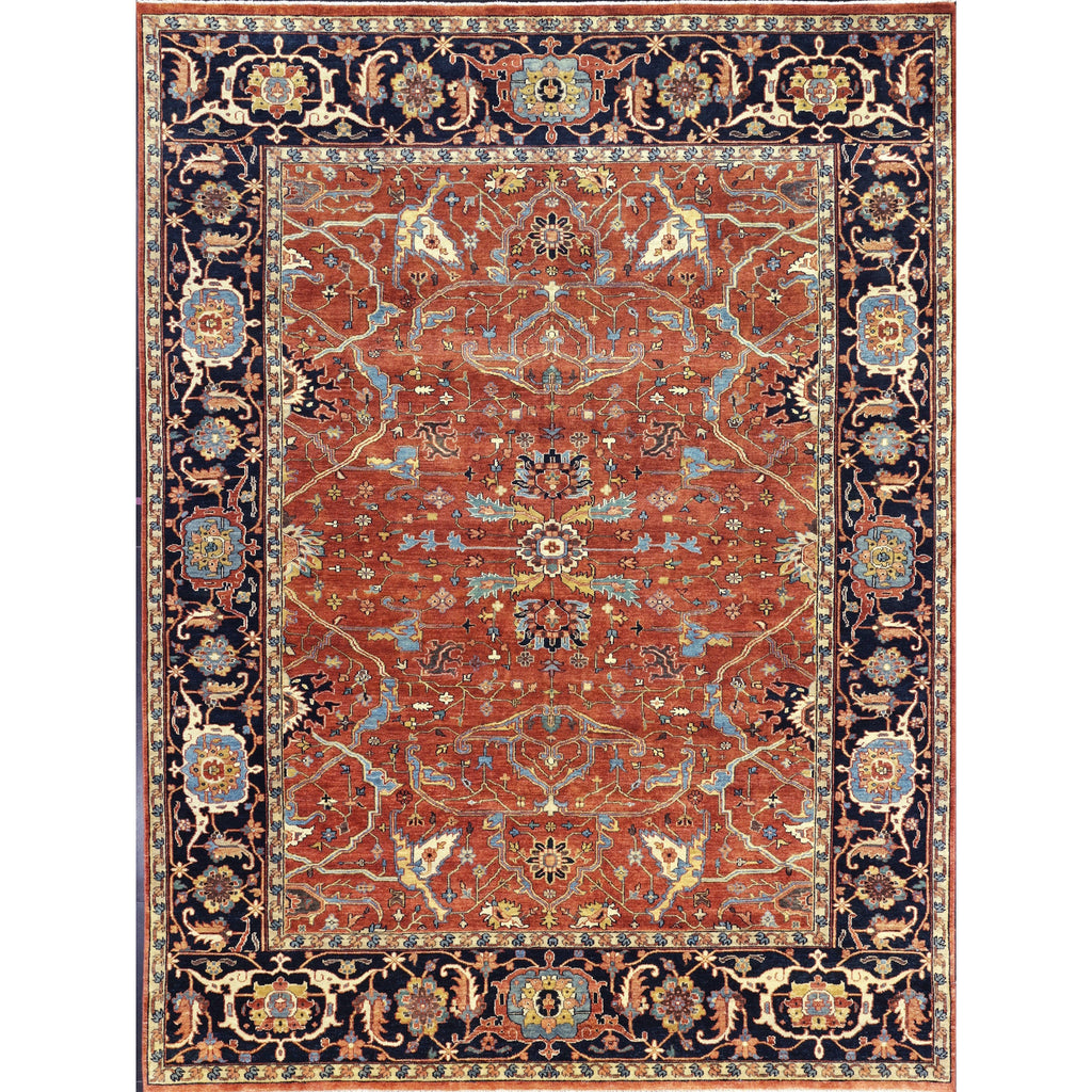 BAKSHAHESH II BK087 RED / BLUE