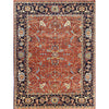 BAKSHAHESH II BK087 RED / BLUE