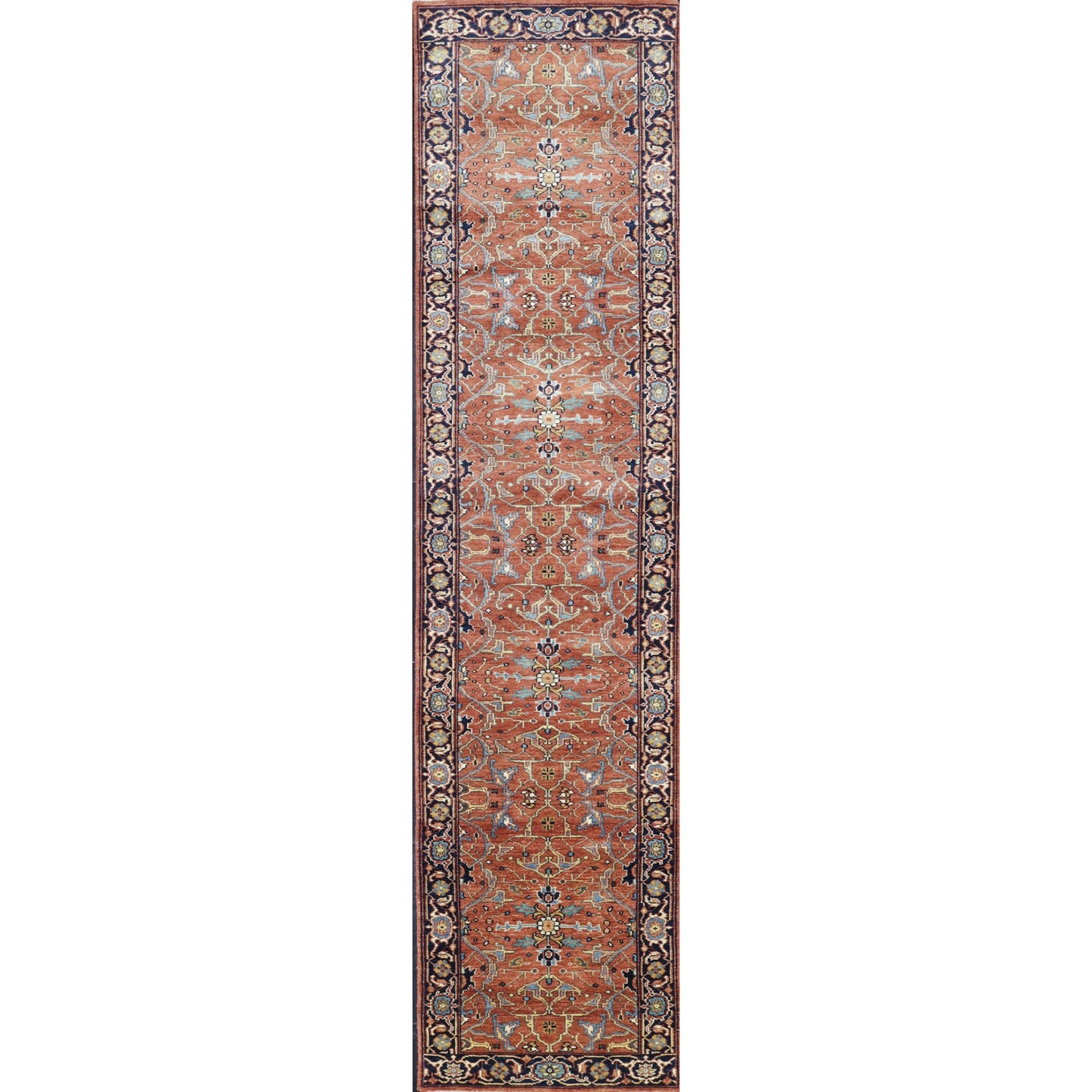 BAKSHAHESH II BK087 RED / BLUE