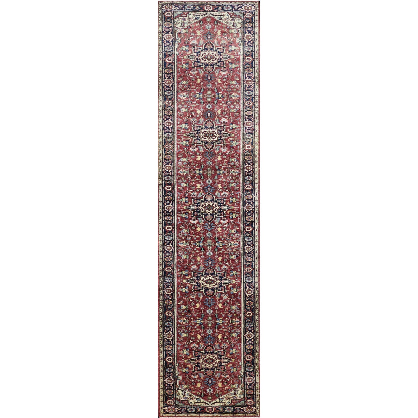 BAKSHAHESH II BK093 RED / BLUE