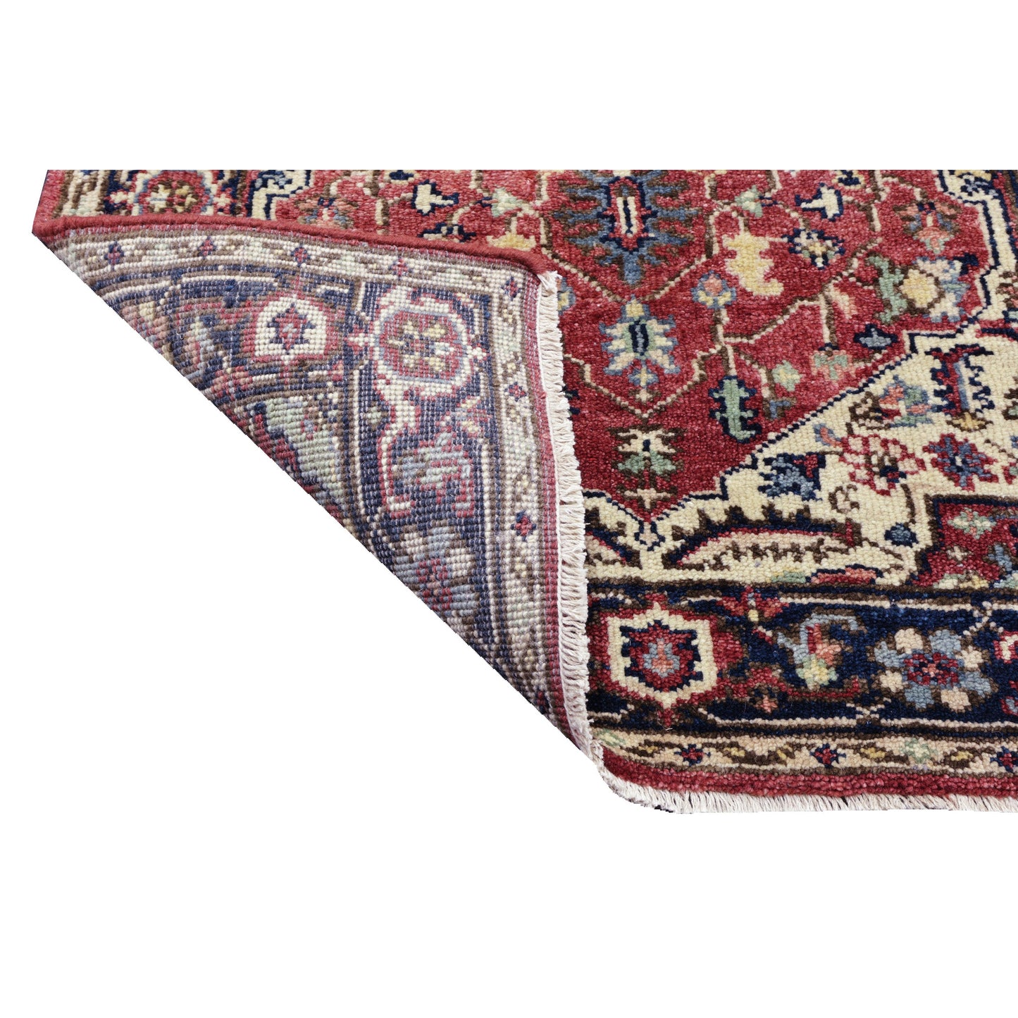 BAKSHAHESH II BK093 RED / BLUE