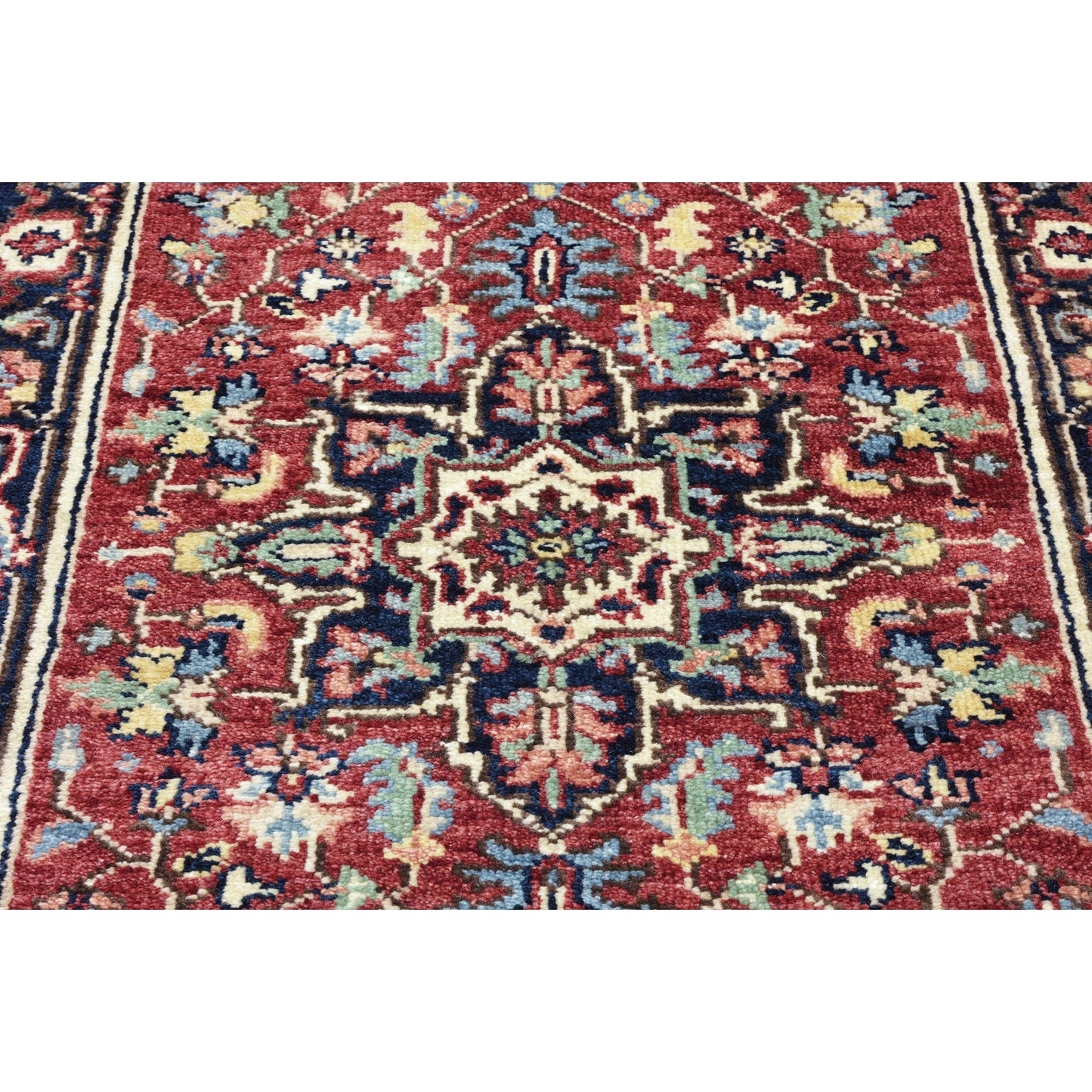 BAKSHAHESH II BK093 RED / BLUE