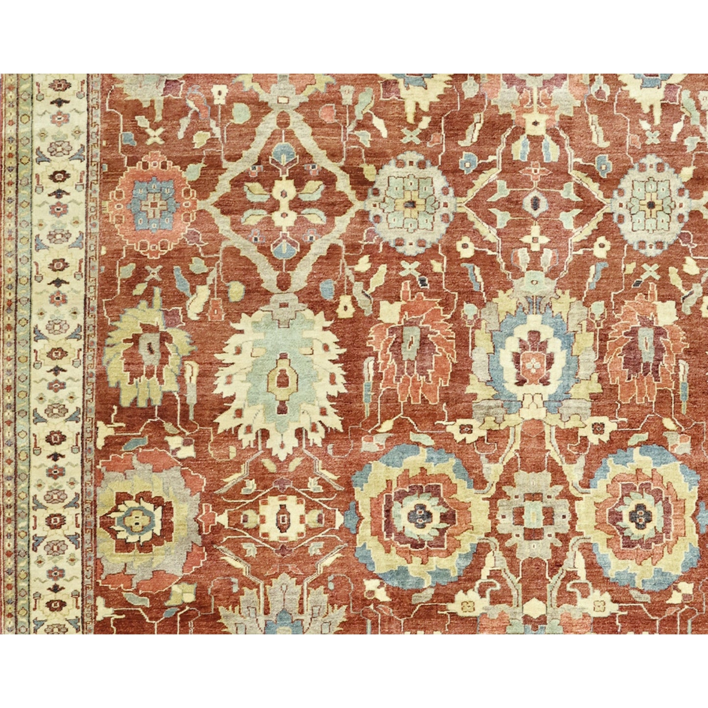 BAKSHAHESH II BKT17 RED / IVORY