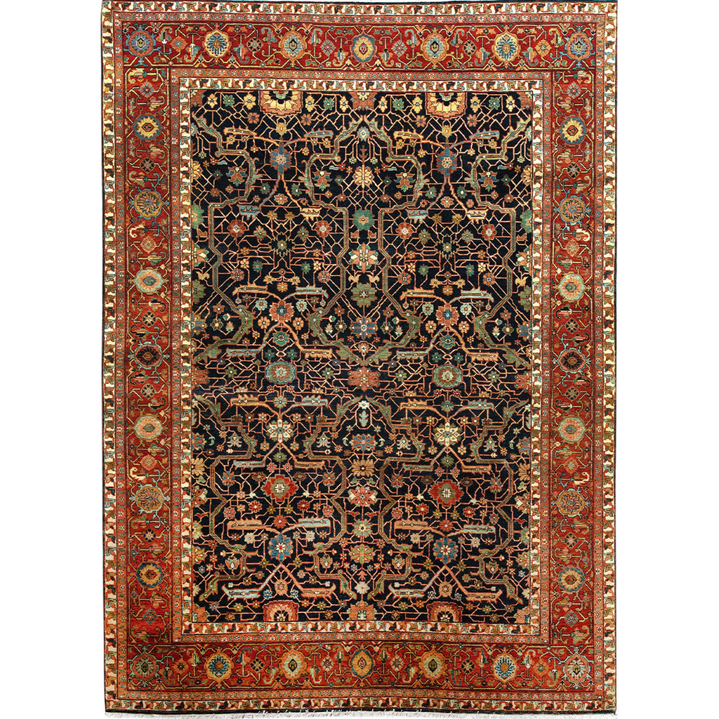 BAKSHAHESH A1104 BLUE / RED