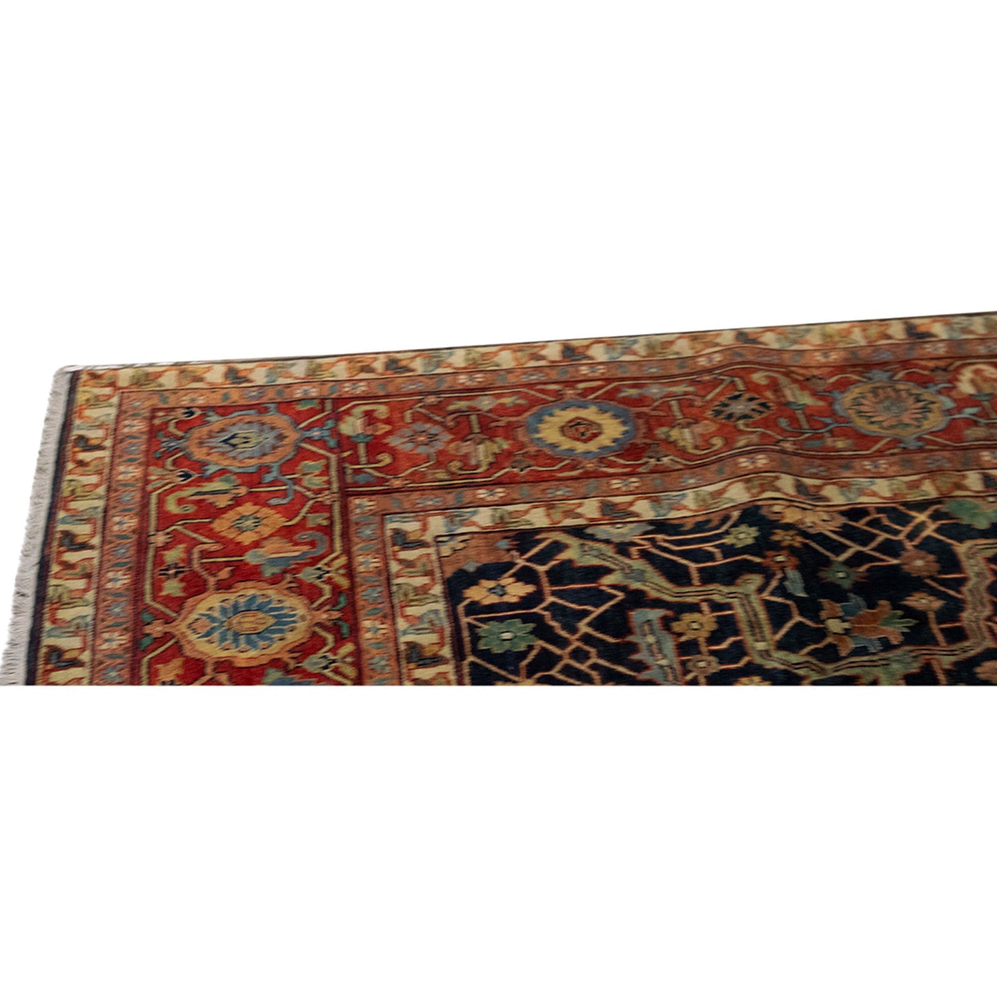 BAKSHAHESH A1104 BLUE / RED