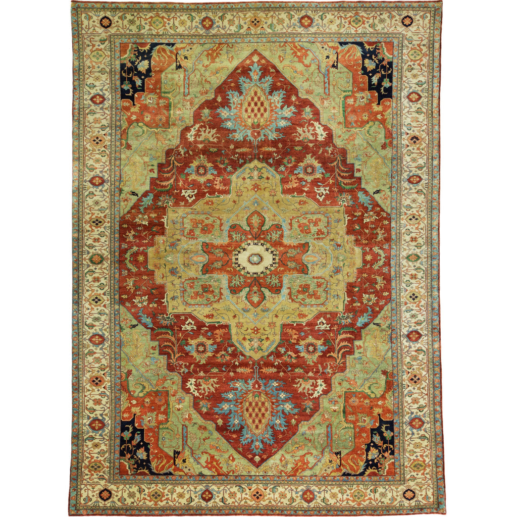 BAKSHAHESH B1001 RED / IVORY
