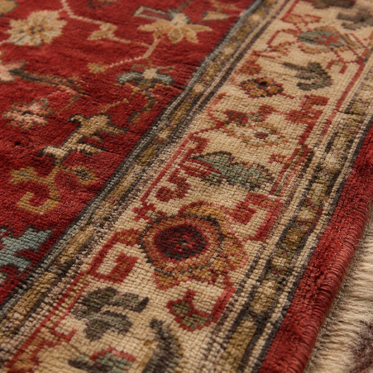 BAKSHAHESH B1001 RED / IVORY