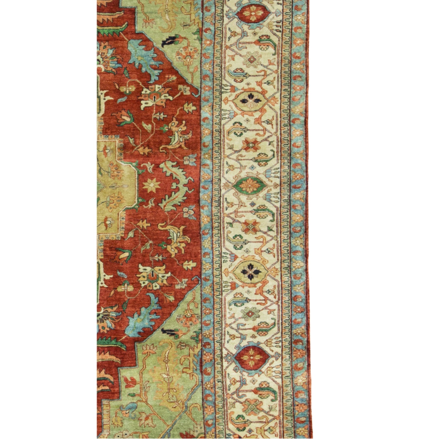 BAKSHAHESH B1001 RED / IVORY