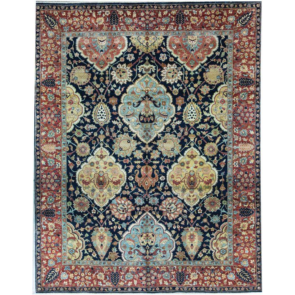 BAKSHAHESH B1005 BLUE / RED