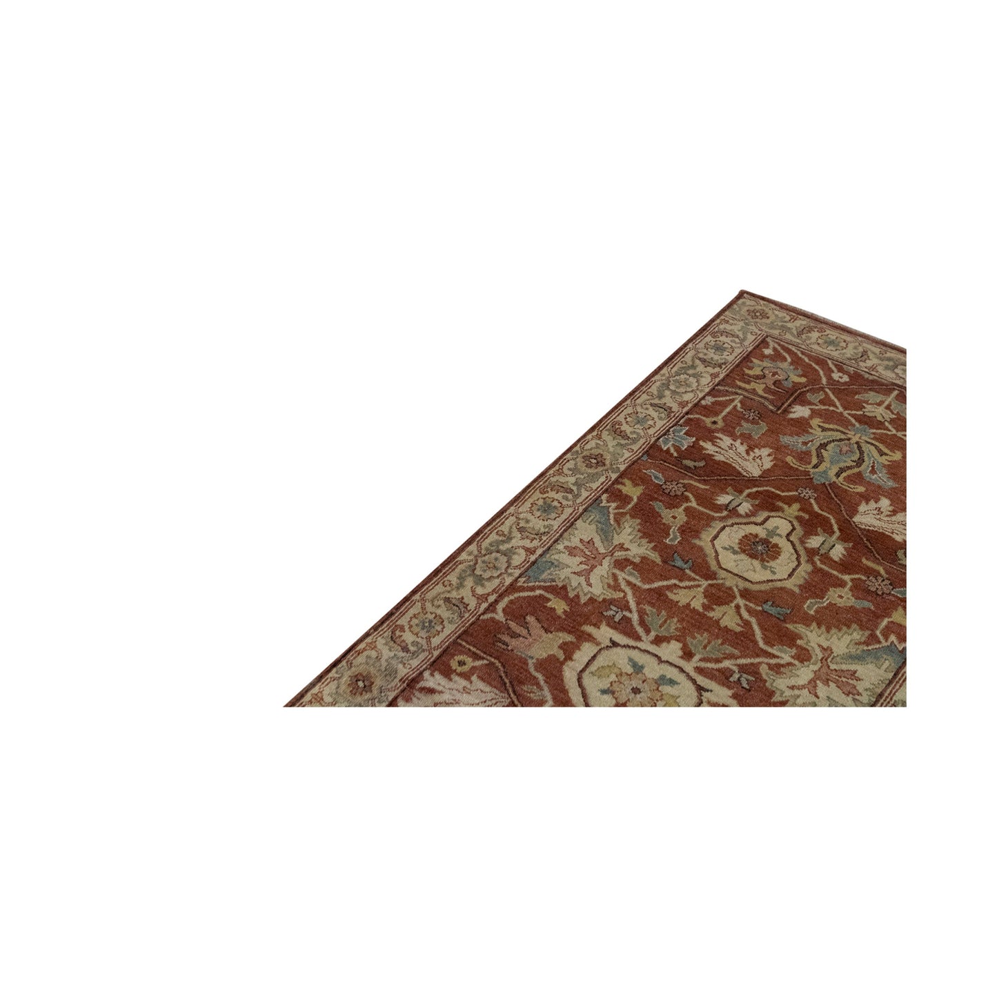 BAKSHAHESH B1005 RUST / IVORY