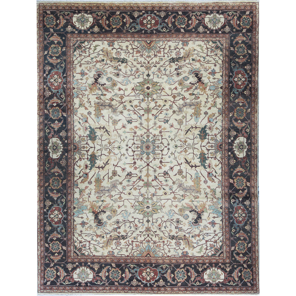 BAKSHAHESH B1006 IVORY / CHARCOAL