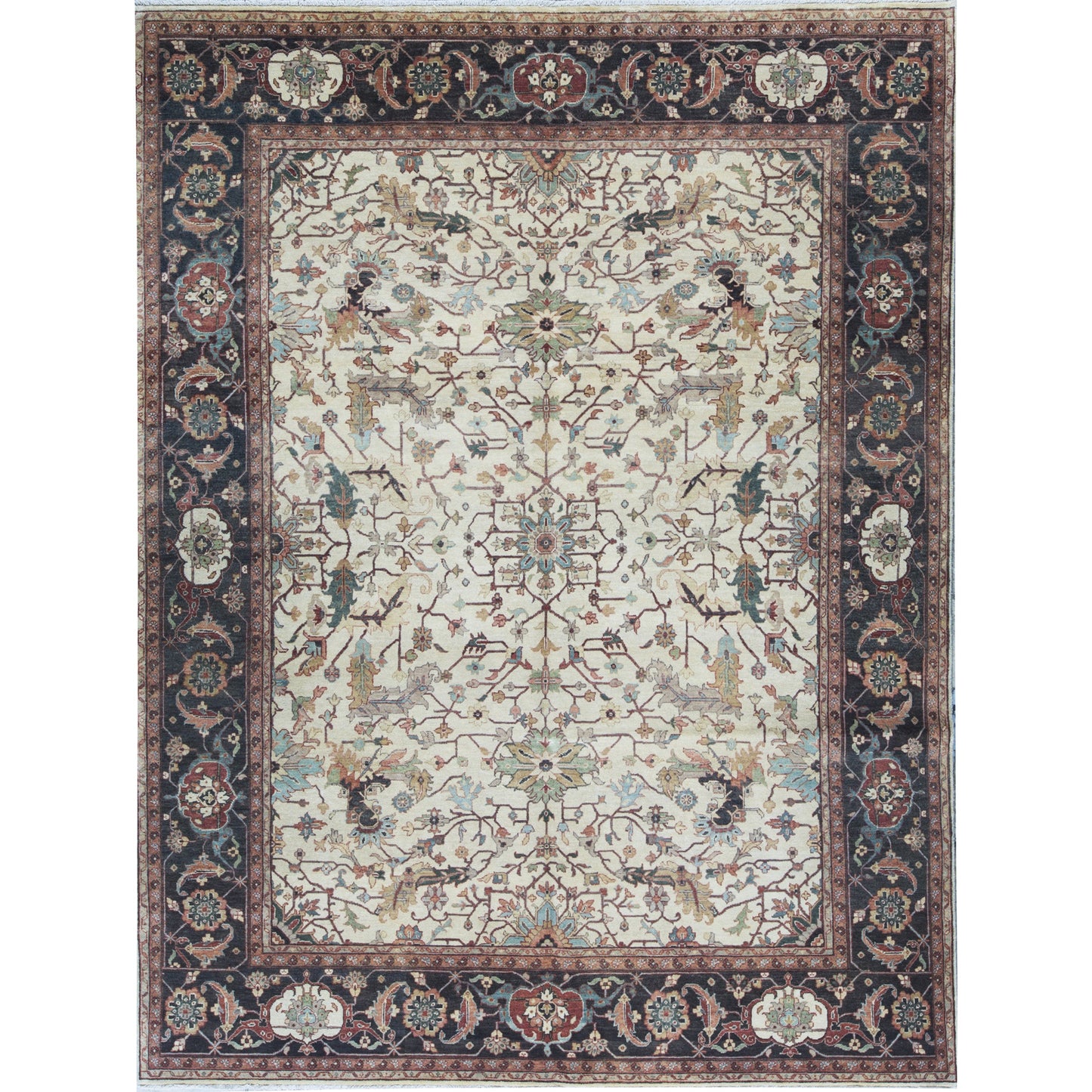 BAKSHAHESH B1006 IVORY / CHARCOAL