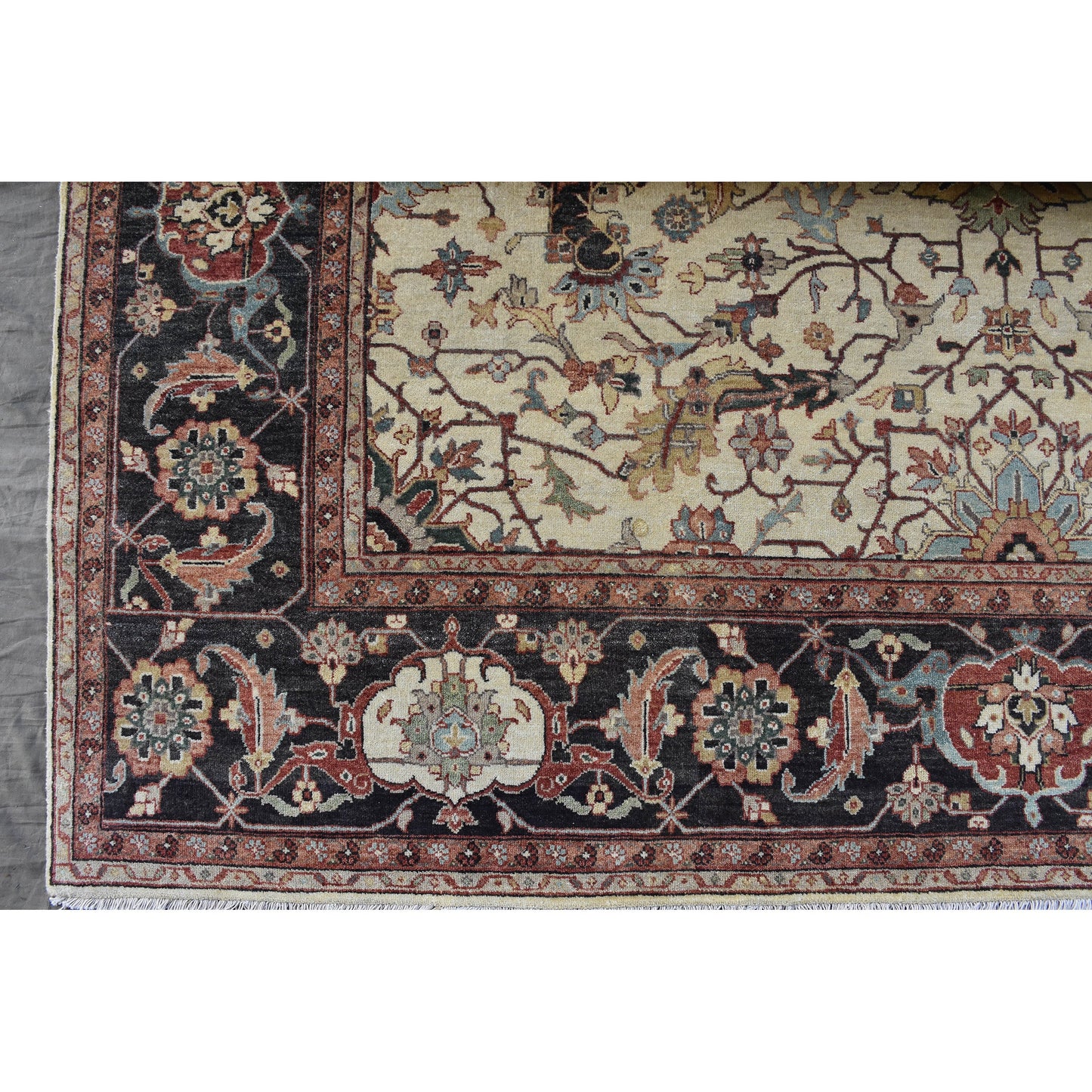 BAKSHAHESH B1006 IVORY / CHARCOAL