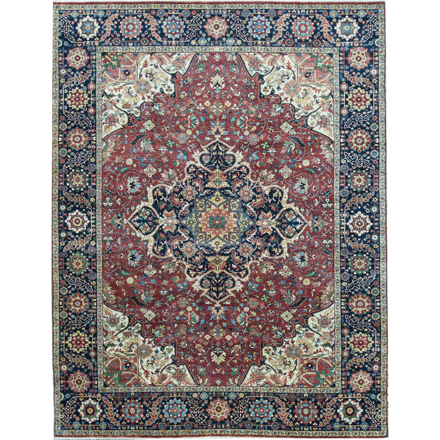 BAKSHAHESH B1039 RED / BLUE