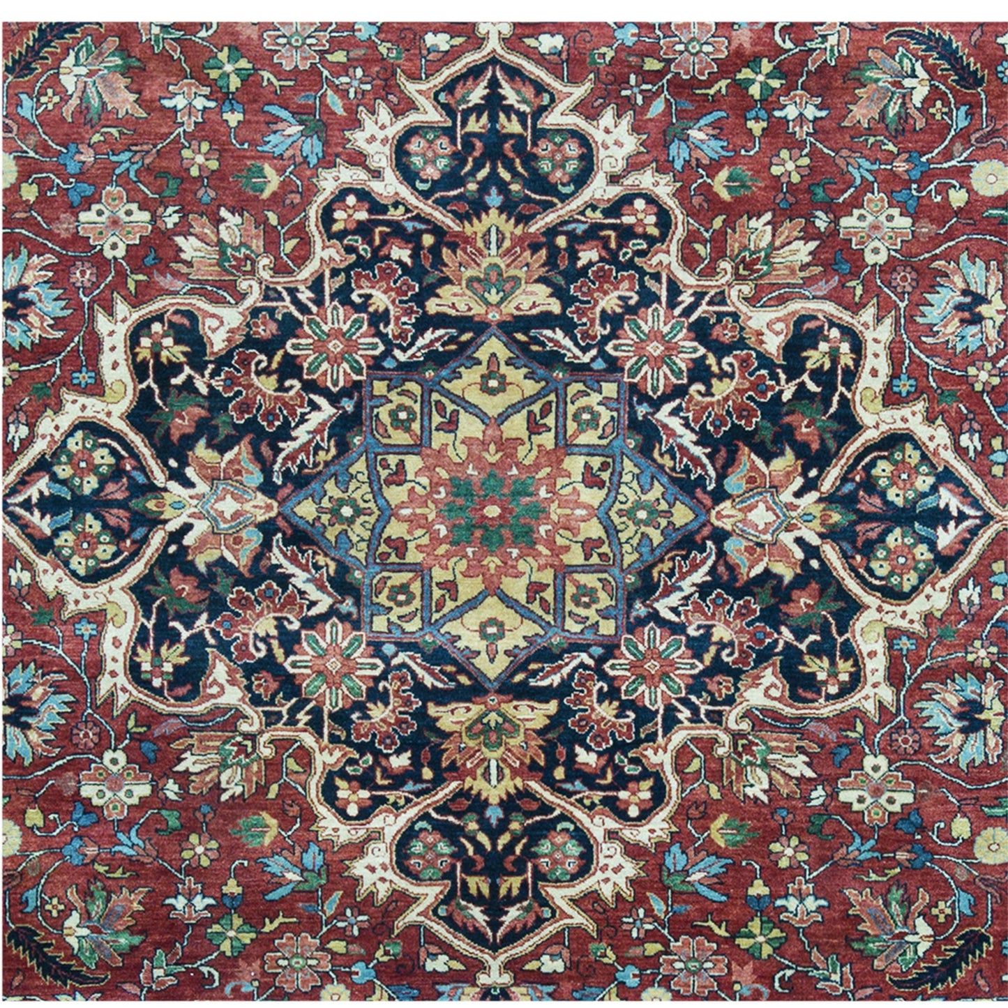 BAKSHAHESH B1039 RED / BLUE