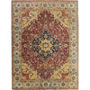 BAKSHAHESH B1039 RED / LIGHT GREEN