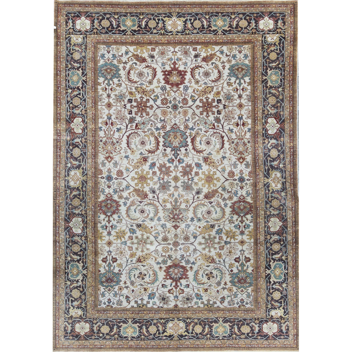 BAKSHAHESH B1043 IVORY / BROWN