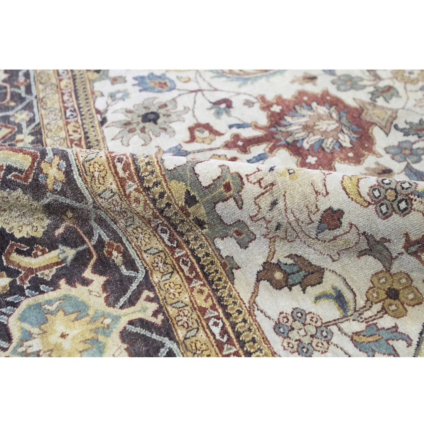 BAKSHAHESH B1043 IVORY / BROWN
