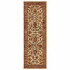 BAKSHAHESH B1043 IVORY / RUST
