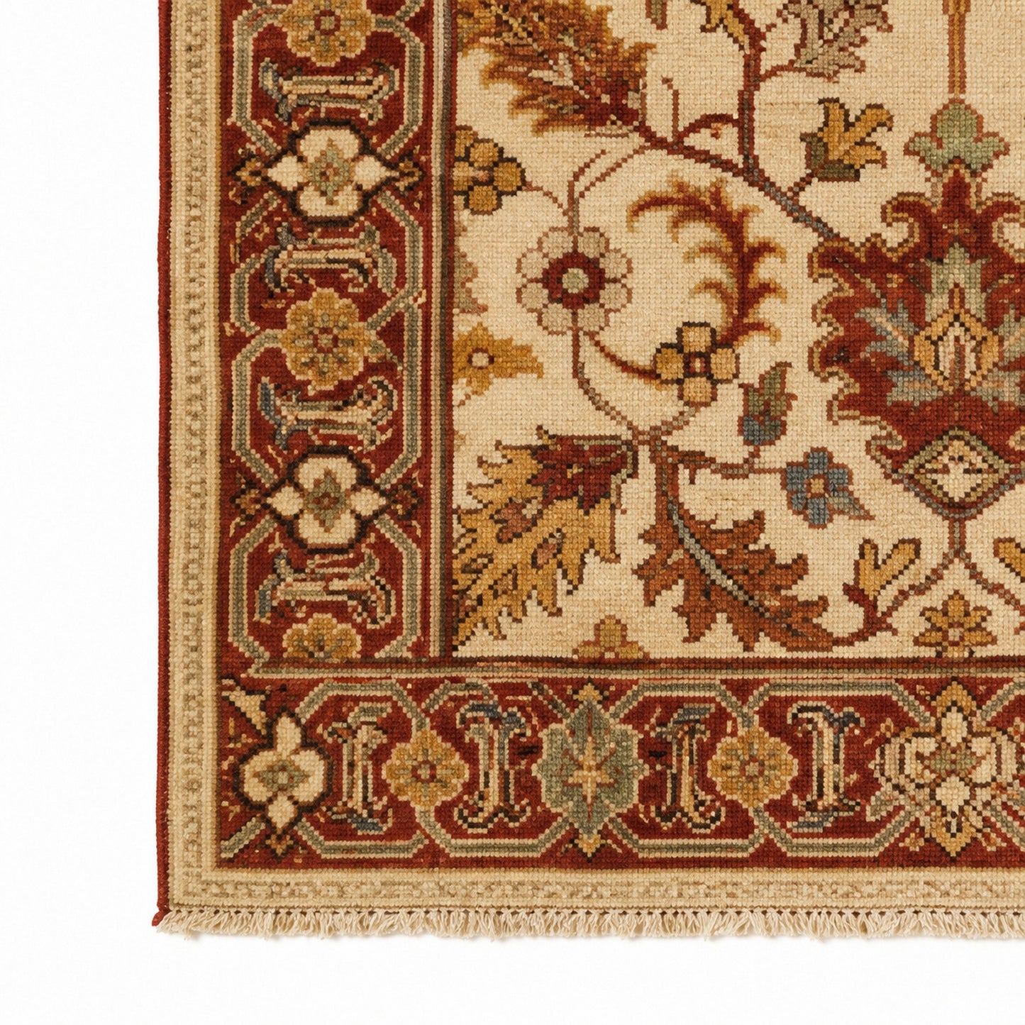 BAKSHAHESH B1043 IVORY / RUST