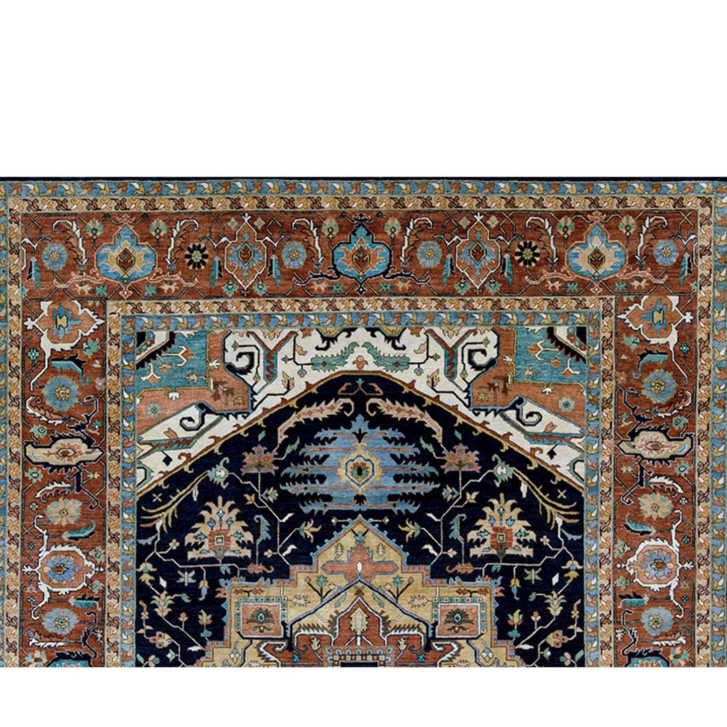 BAKSHAHESH B1044 BLUE / RED