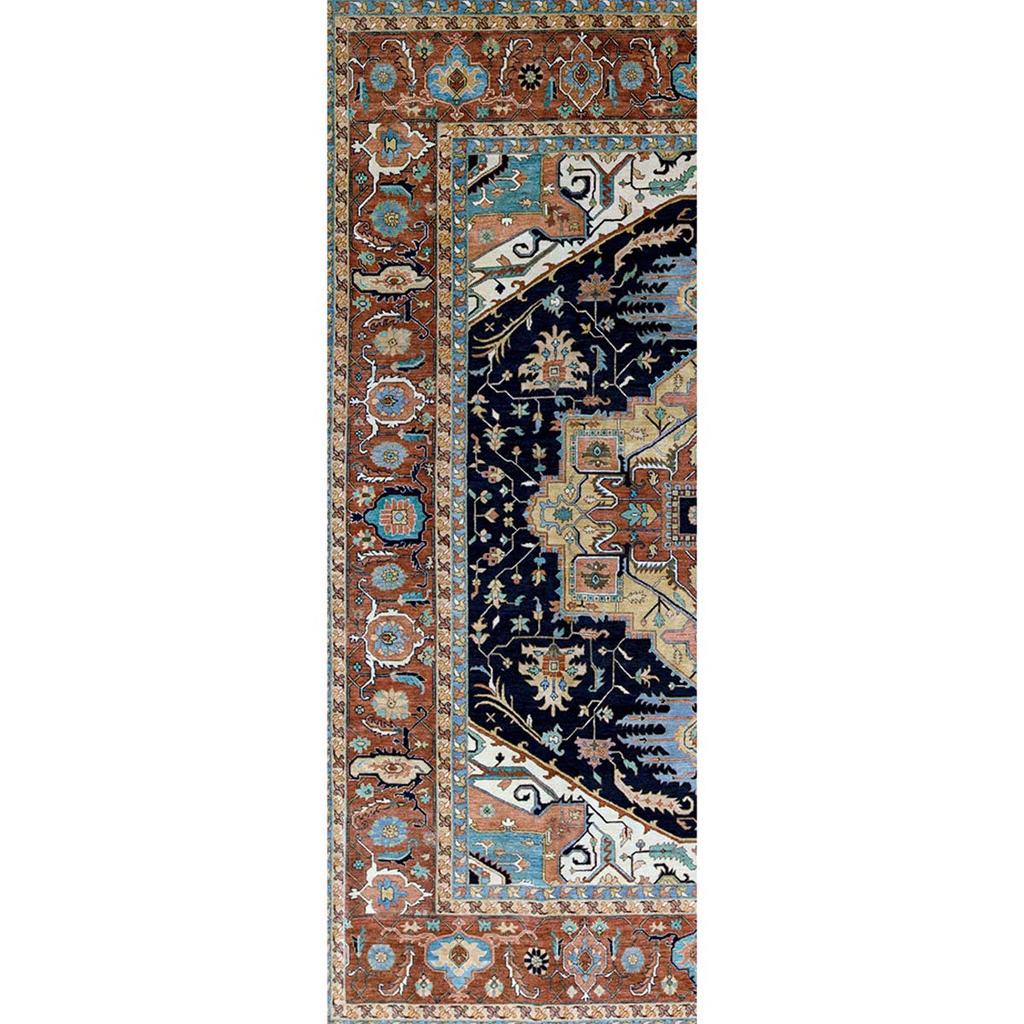 BAKSHAHESH B1044 BLUE / RED