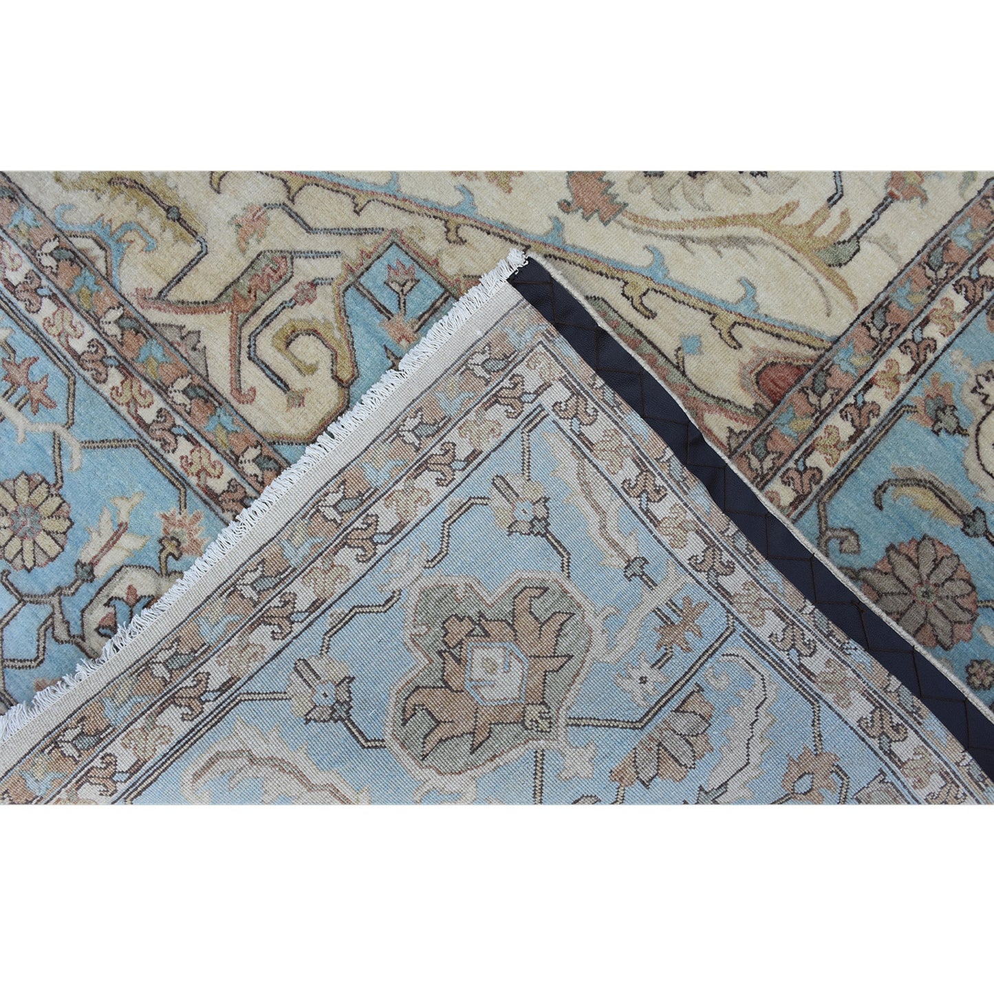 BAKSHAHESH B1044 IVORY / BLUE