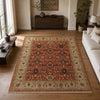 BAKSHAHE B1047 RED / IVORY