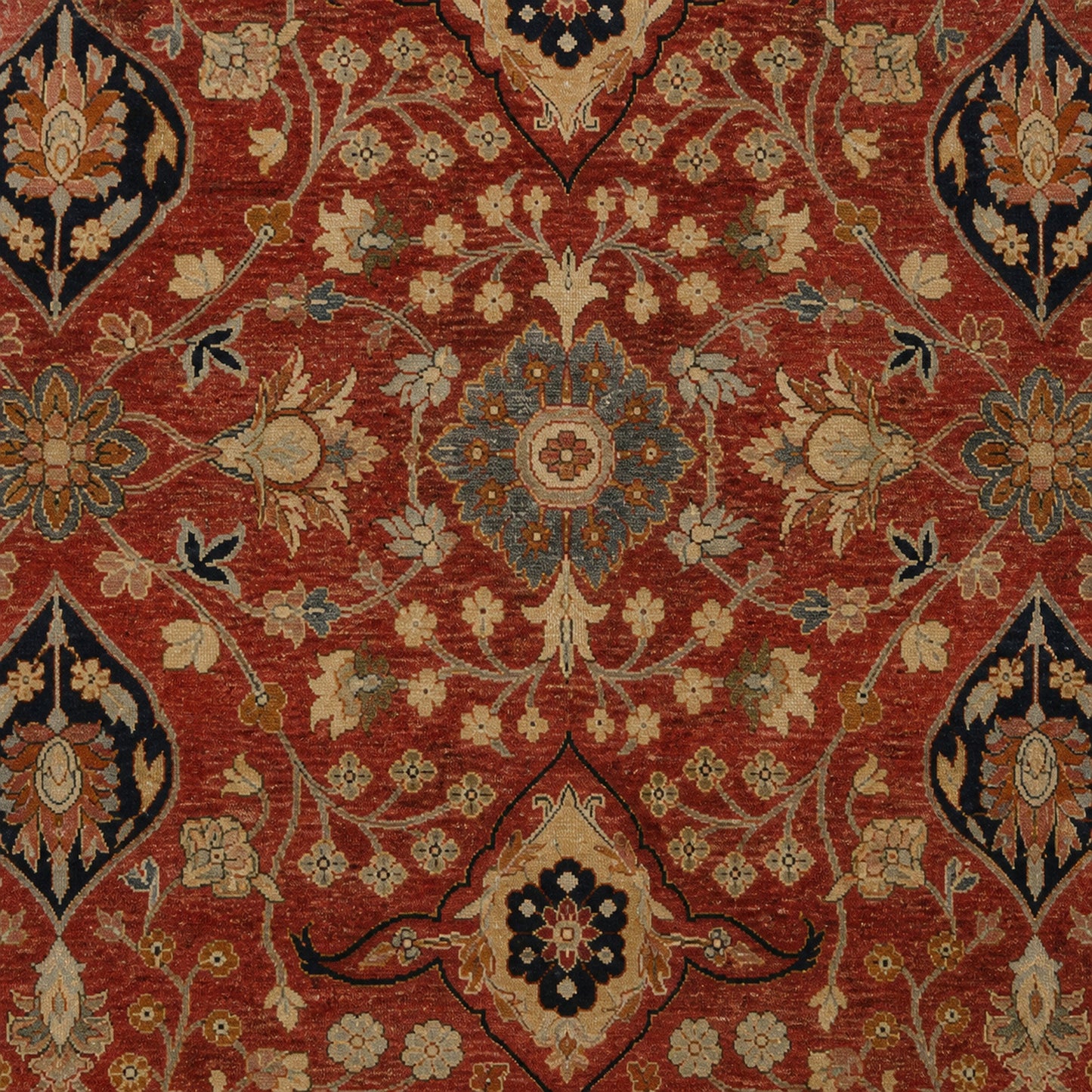 BAKSHAHE B1047 RED / IVORY