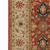BAKSHAHE B1047 RED / IVORY