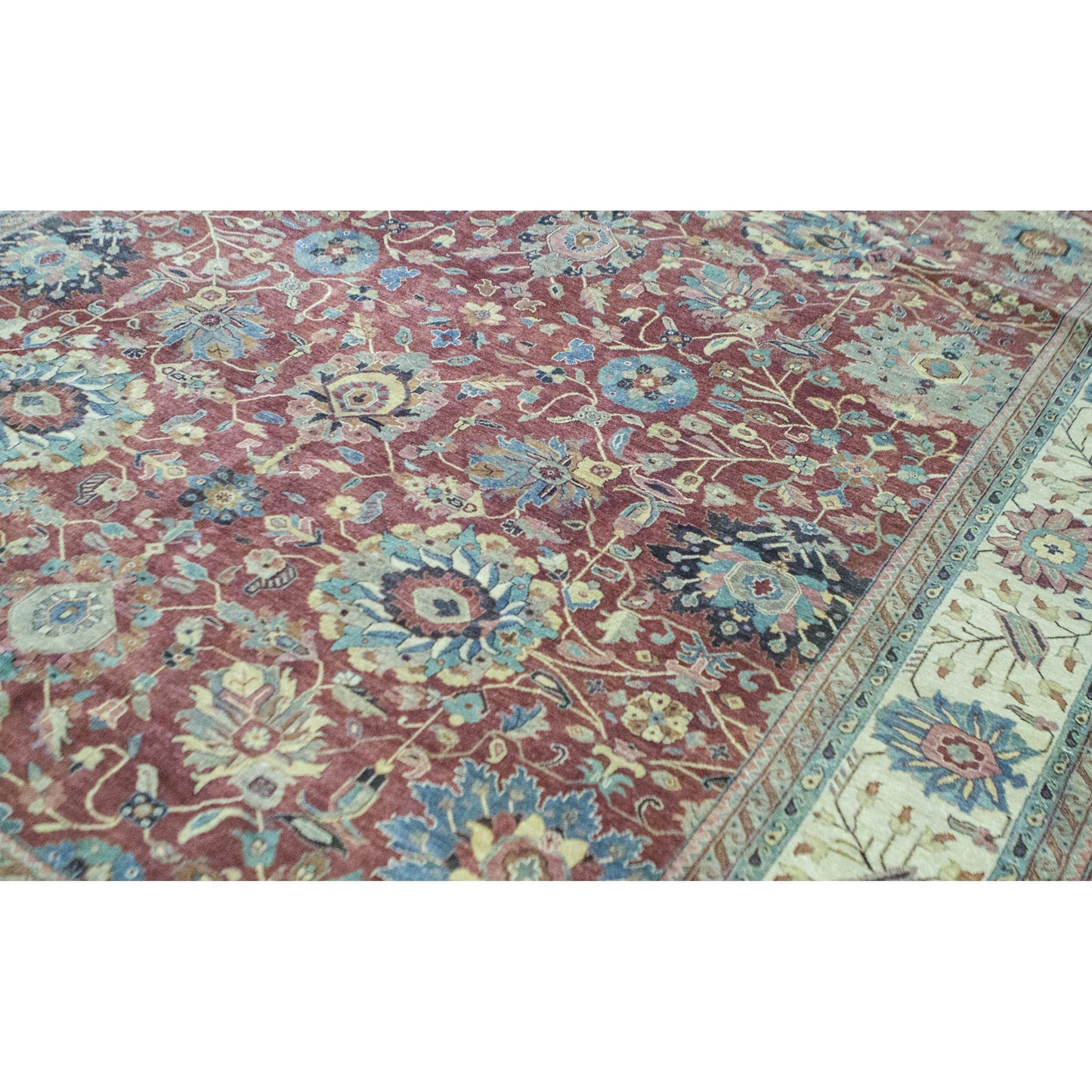 BAKSHAHESH B1049 RUST / GOLD