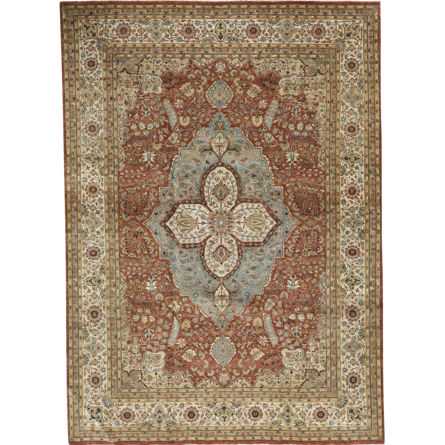 BAKSHAHESH B1052 RED / IVORY