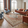 BAKSHAHESH B1052 RED / IVORY