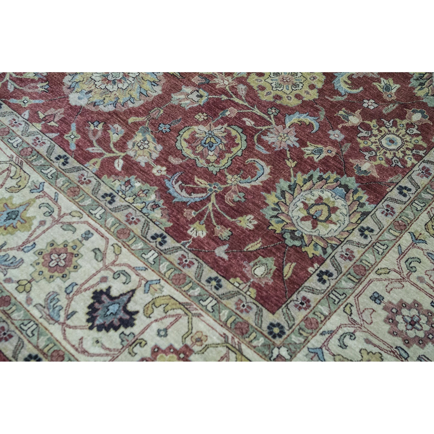 BAKSHAHESH B1053 RED / IVORY