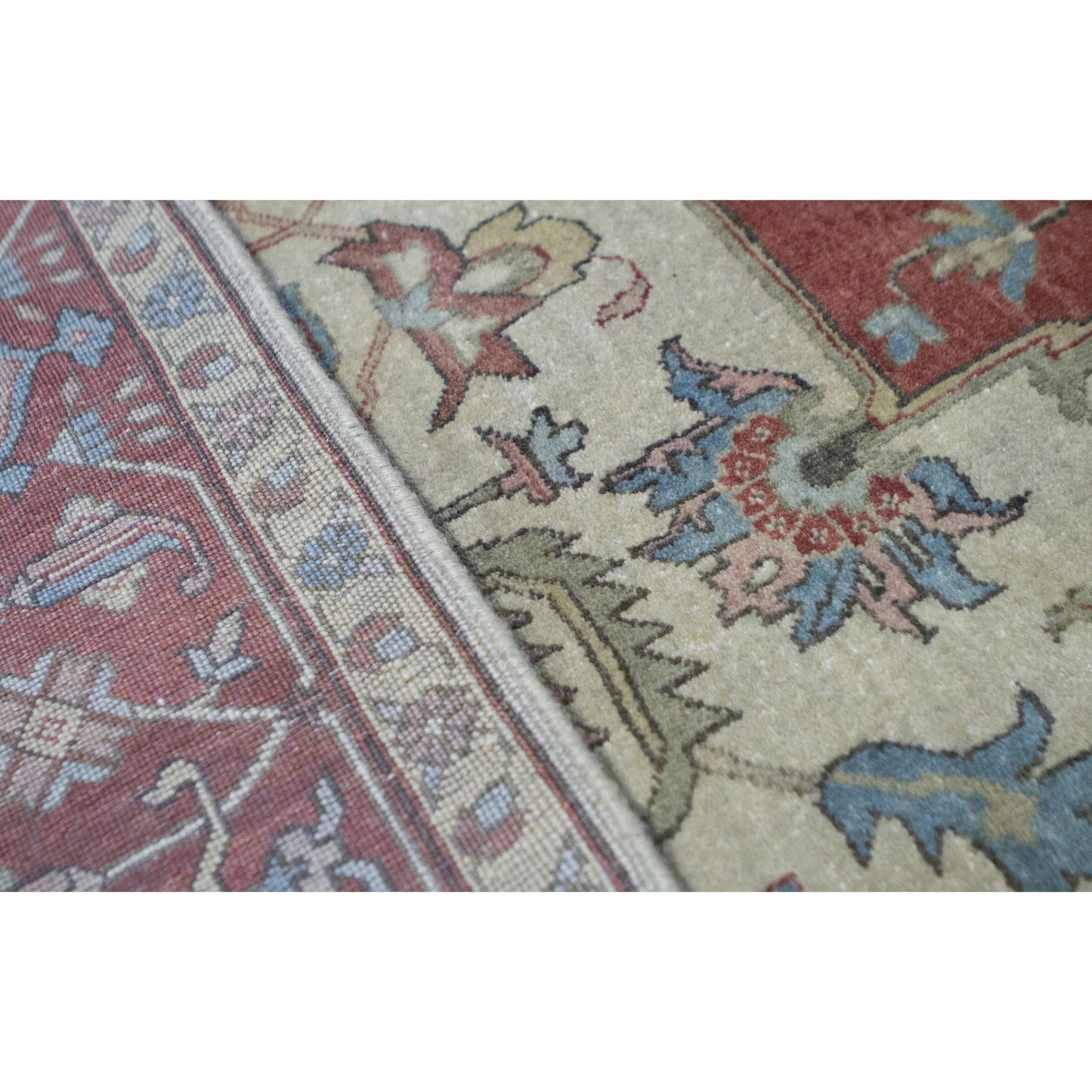 BAKSHAHESH B1055 IVORY / RED