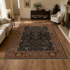 BAKSHAHE B1058 BLUE / RED