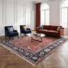 BAKSHAHE B1058 RED / BLUE