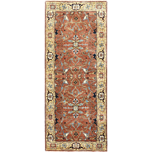 BAKSHAHESH B1058 RED / GOLD