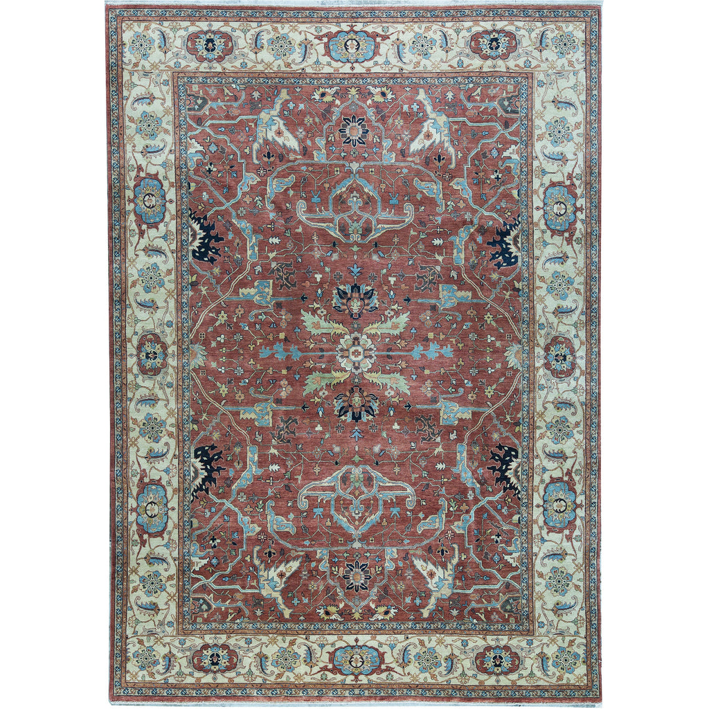 BAKSHAHESH B1058 RED / IVORY