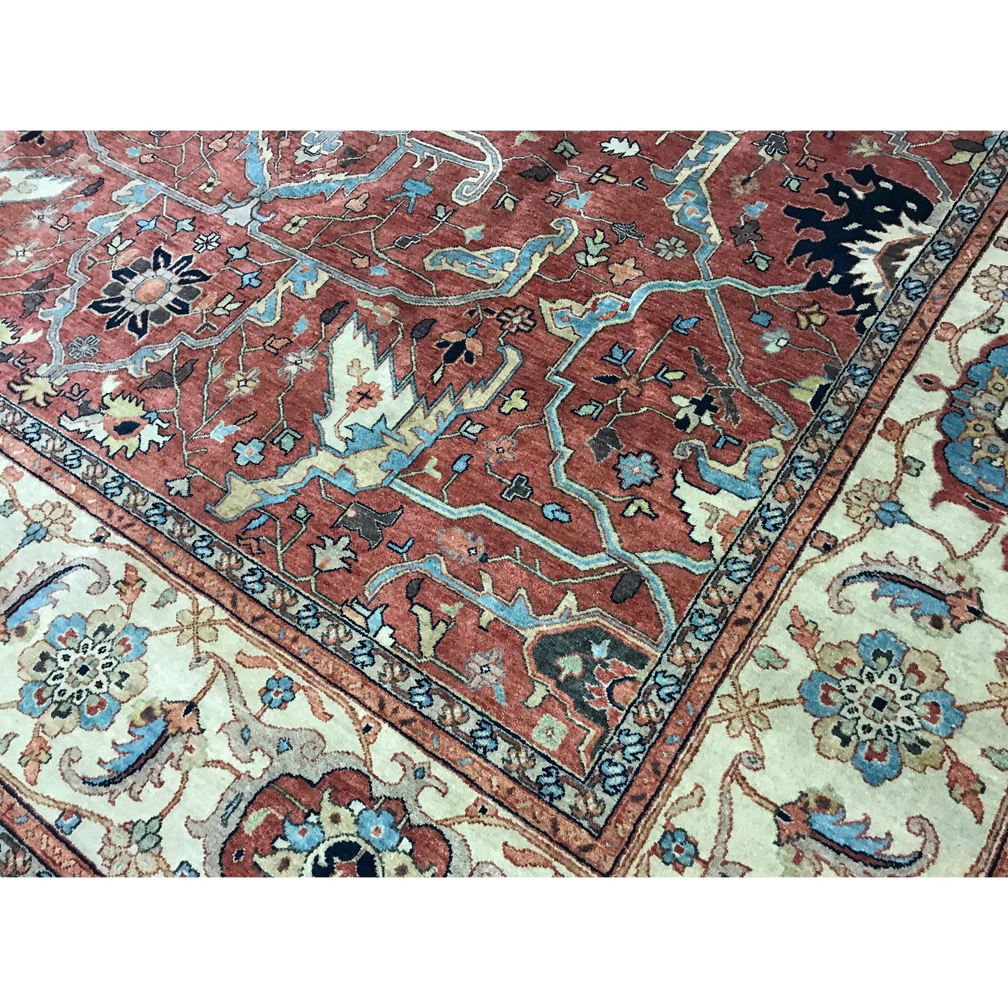 BAKSHAHESH B1058 RED / IVORY
