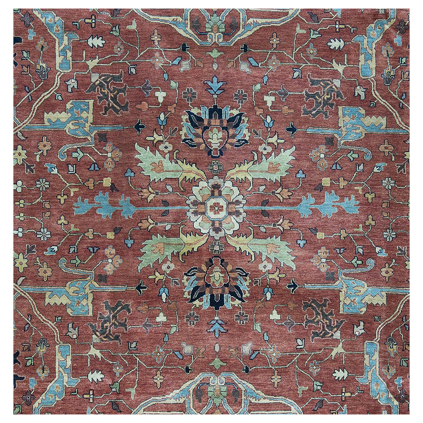 BAKSHAHESH B1058 RED / IVORY