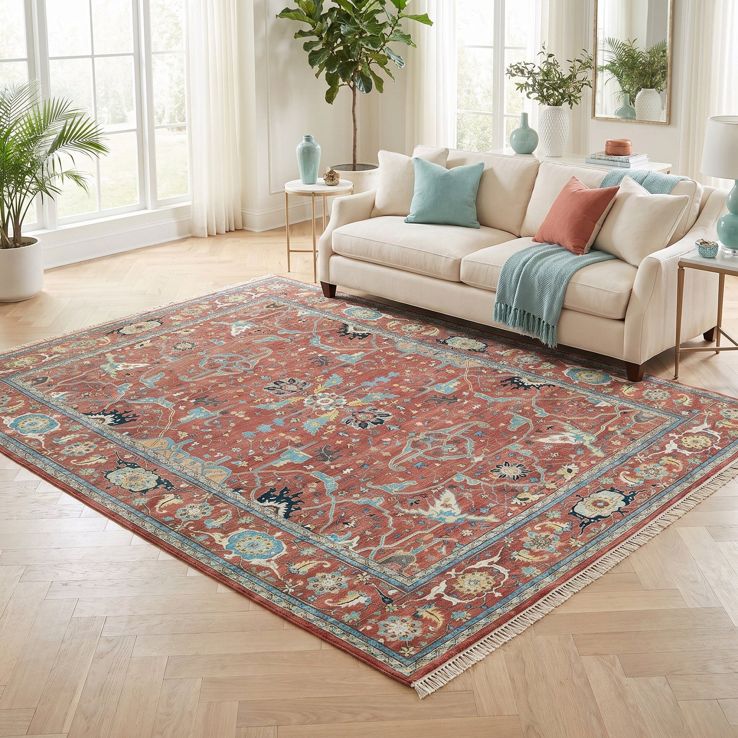 BAKSHAHE B1058 RED / RED