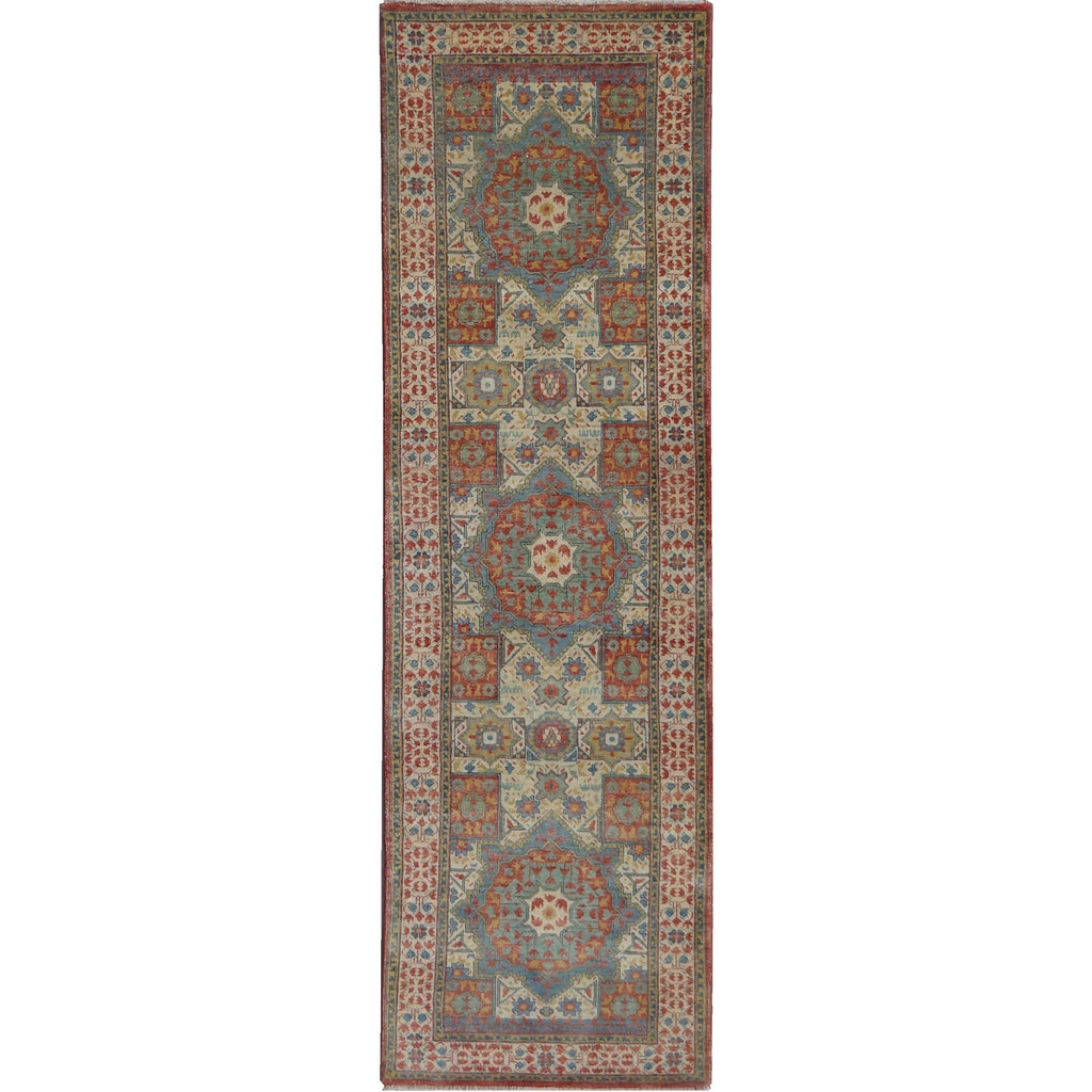 BAKSHAHESH B1065 RED / IVORY