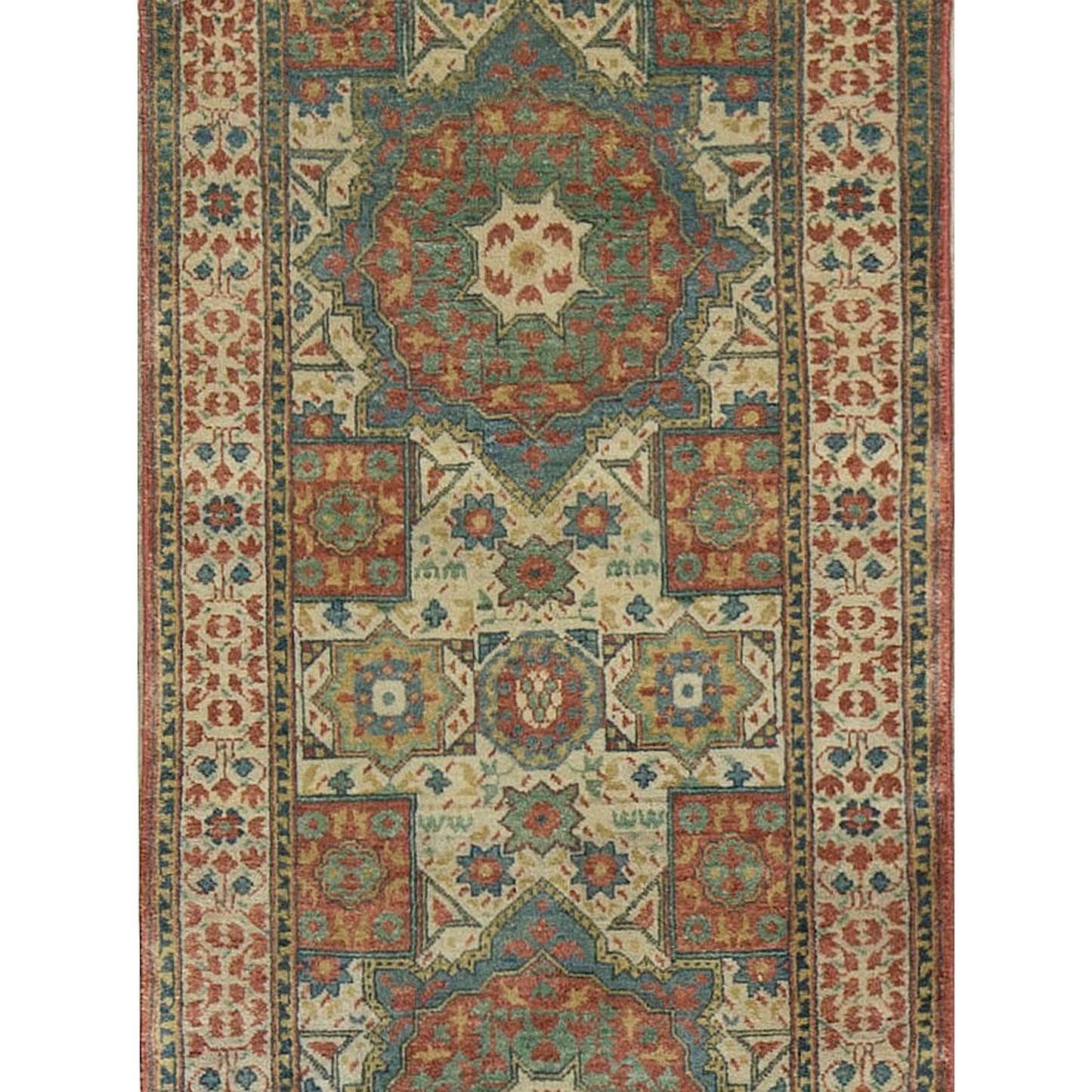 BAKSHAHESH B1065 RED / IVORY