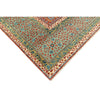BAKSHAHESH B1065 RUST / LIGHT GREEN