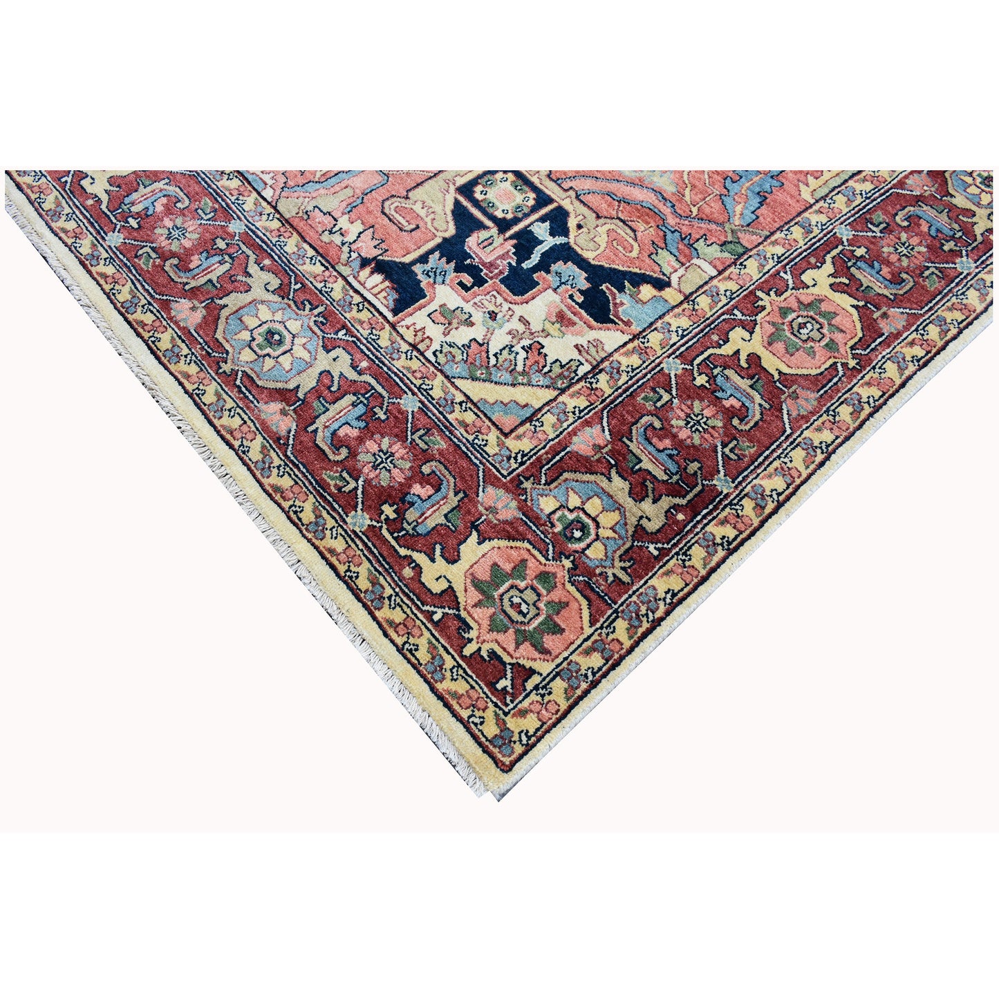 BAKSHAHESH B1193 IVORY / RED