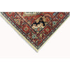BAKSHAHESH B1193 IVORY / RED
