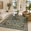 BAKSHAHESH B1193 LIGHT BLUE / IVORY