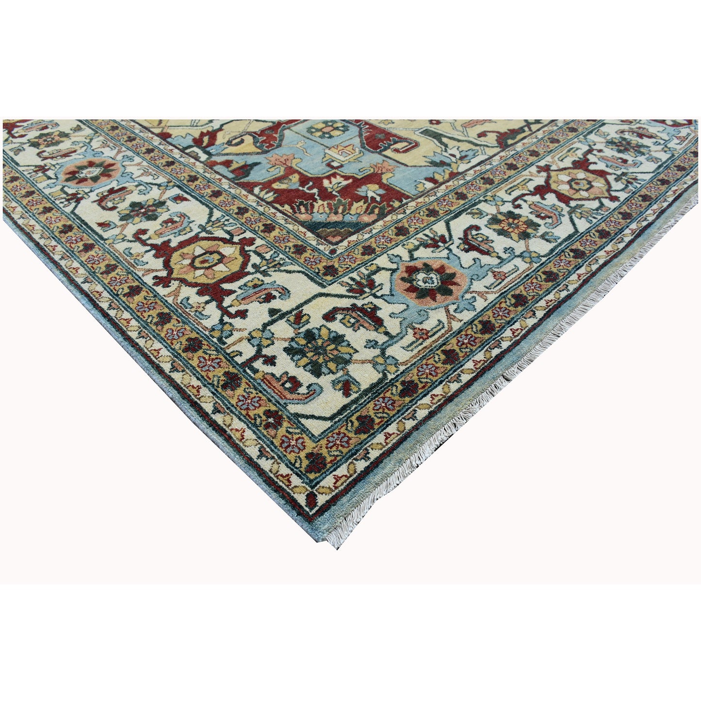 BAKSHAHESH B1193 LIGHT BLUE / IVORY
