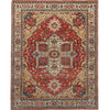 BAKSHAHE B1193 RED / IVORY